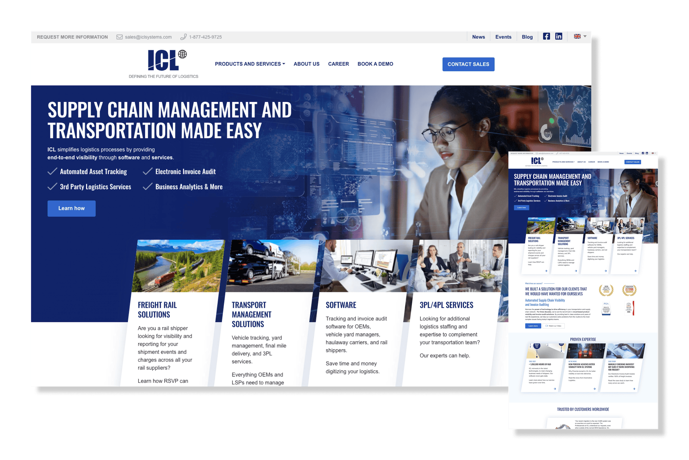 ICL Systems Website