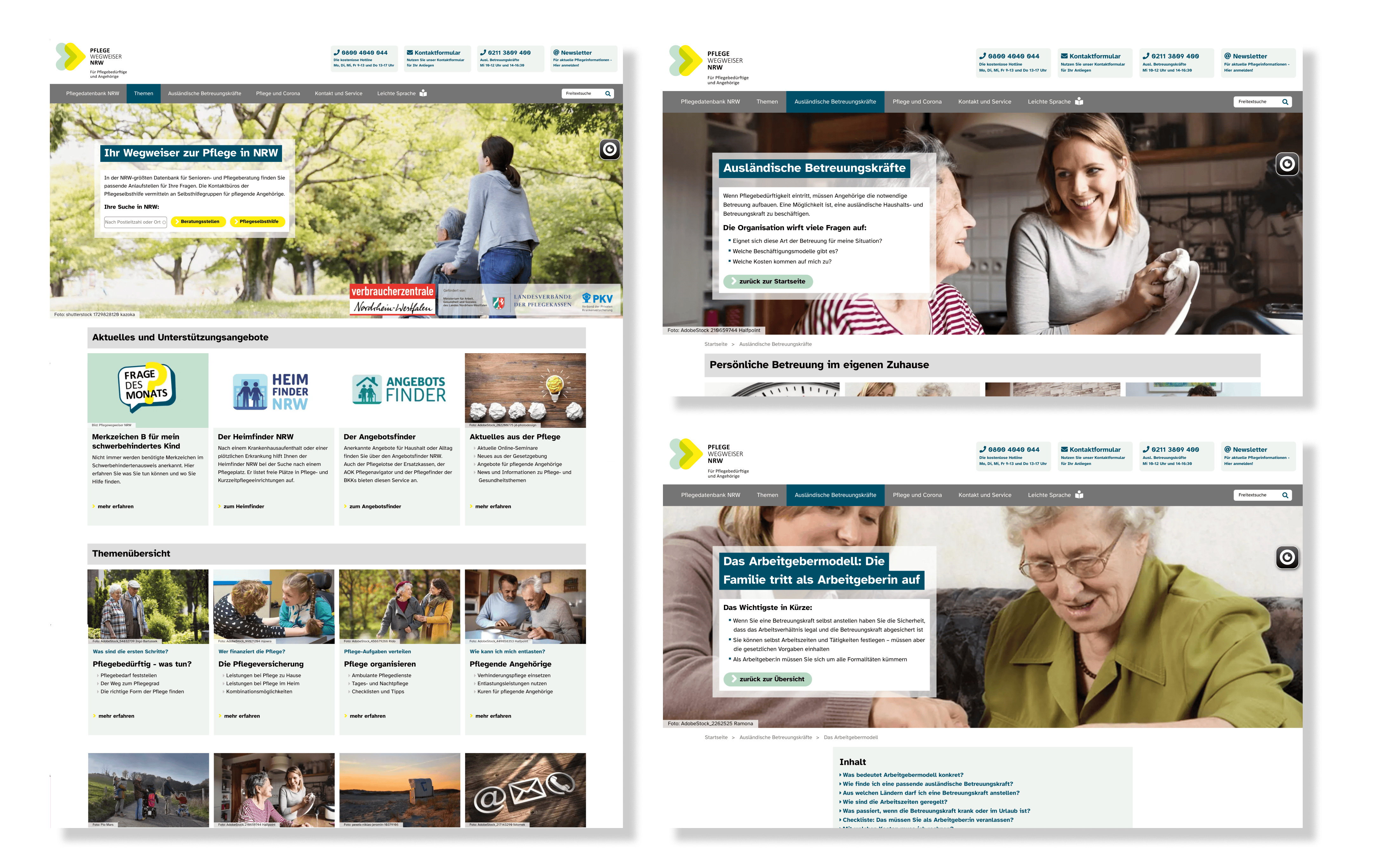 Pfelgewegweiser NRW Website