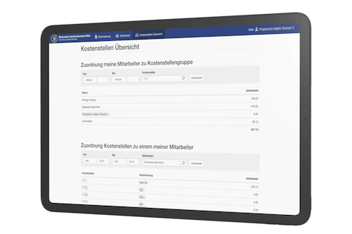 RFH Digitale Zeiterfassung