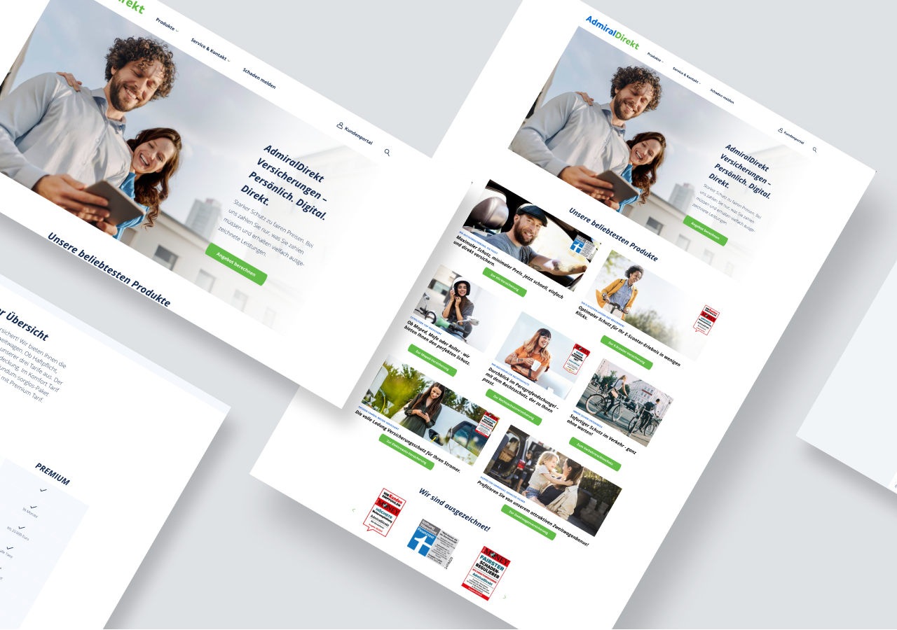 AdmiralDirekt Website