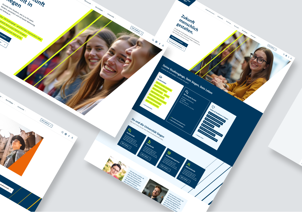 Thumbnail Universität Siegen Webrelaunch