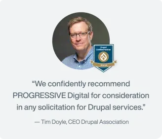 Drupal Bronze Partner Zitat