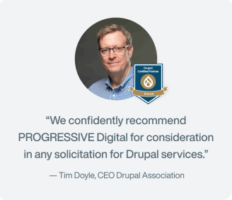 Drupal Bronze Partner Zitat